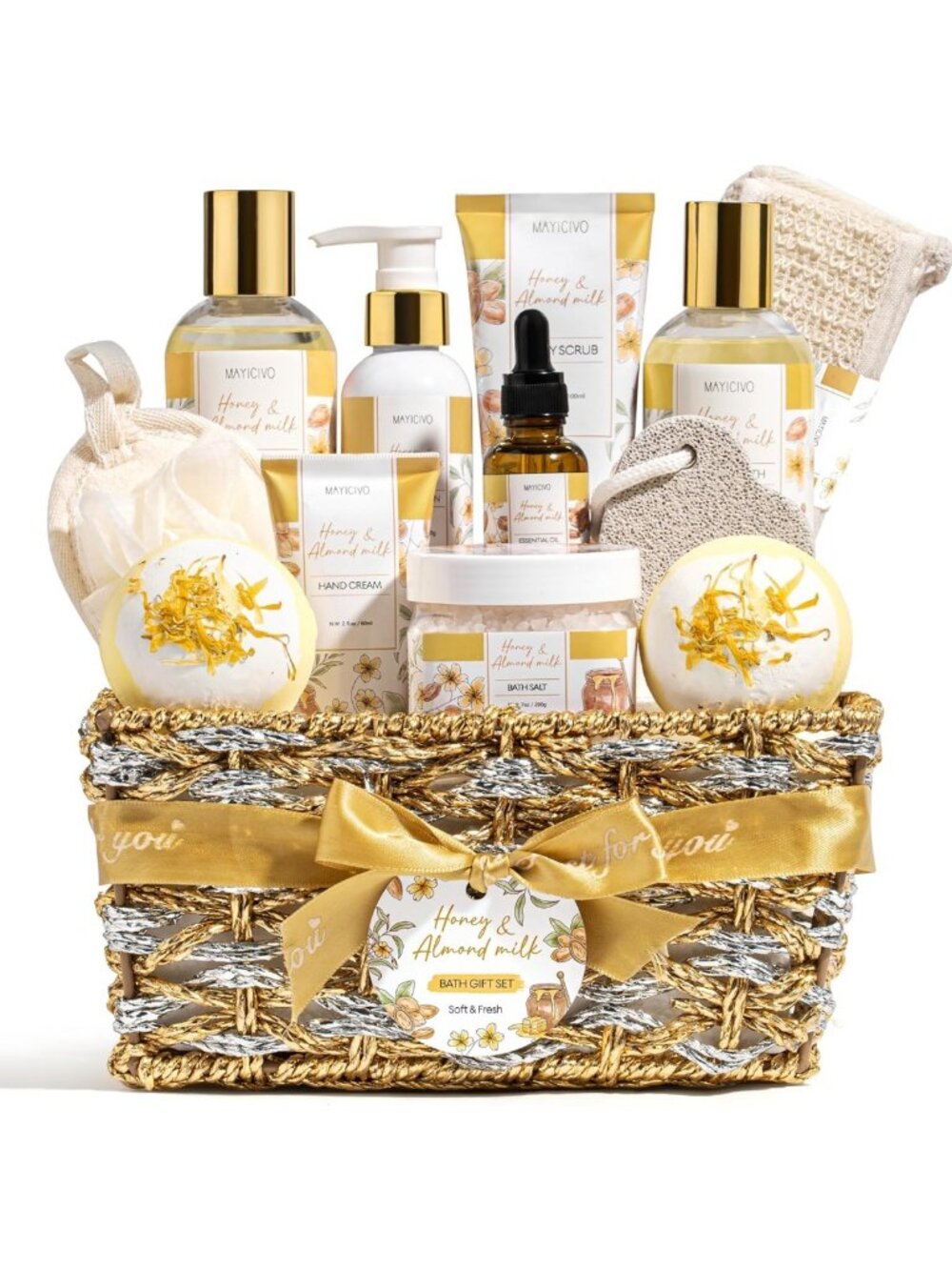 Spa Gift Basket for Women | Relaxing Bath Set & Self-Care Kit | Perfect Birthday